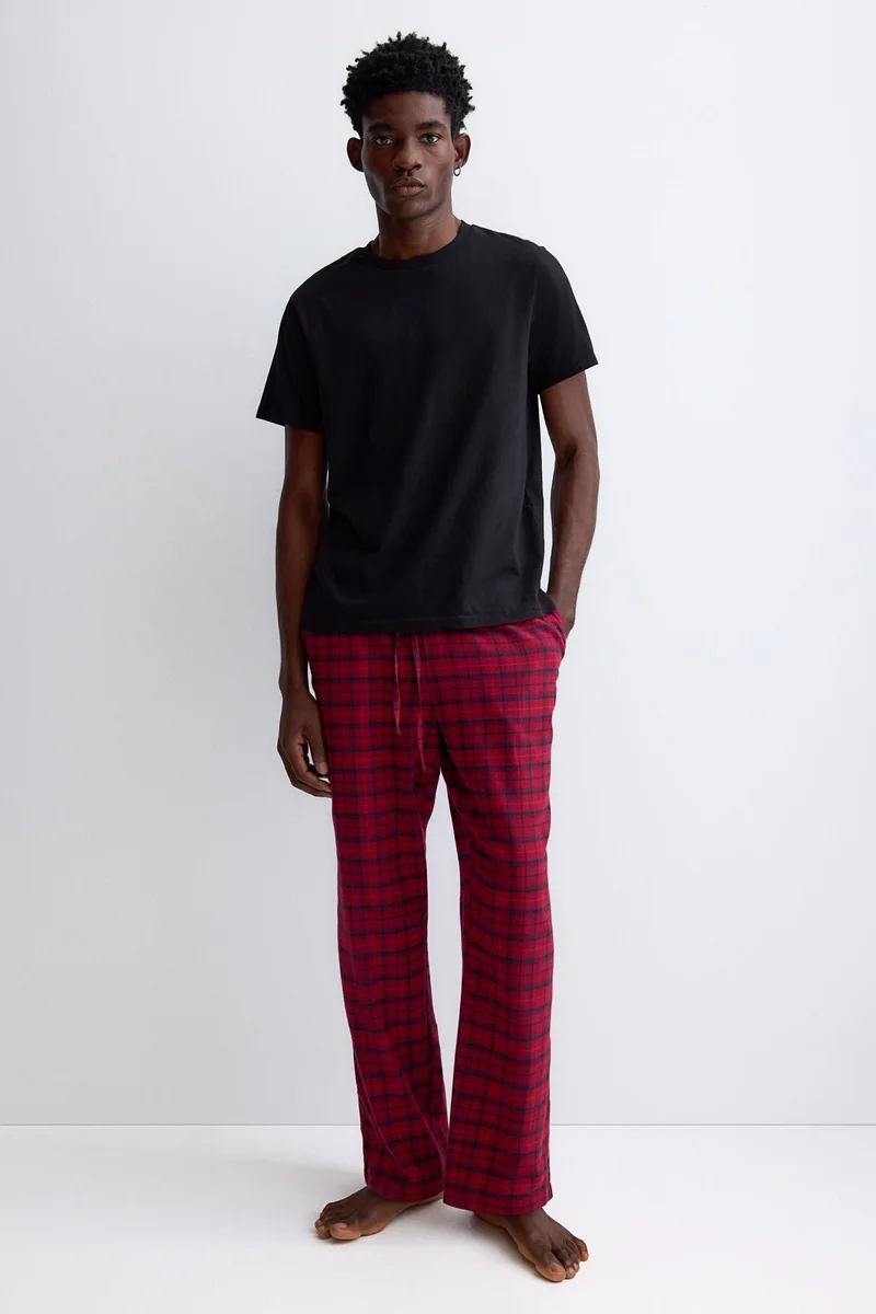 H&M Relaxed Fit Flannel sweatpants